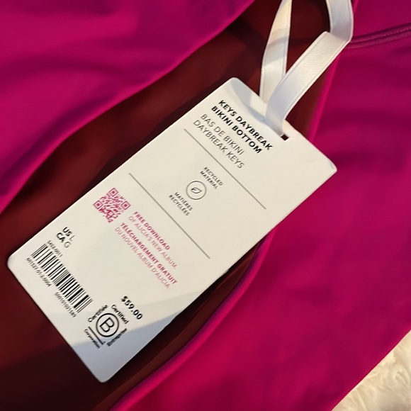 NWT Athleta x Alicia Keys Daybreak Size Large bikini bottom - Picture 6 of 8